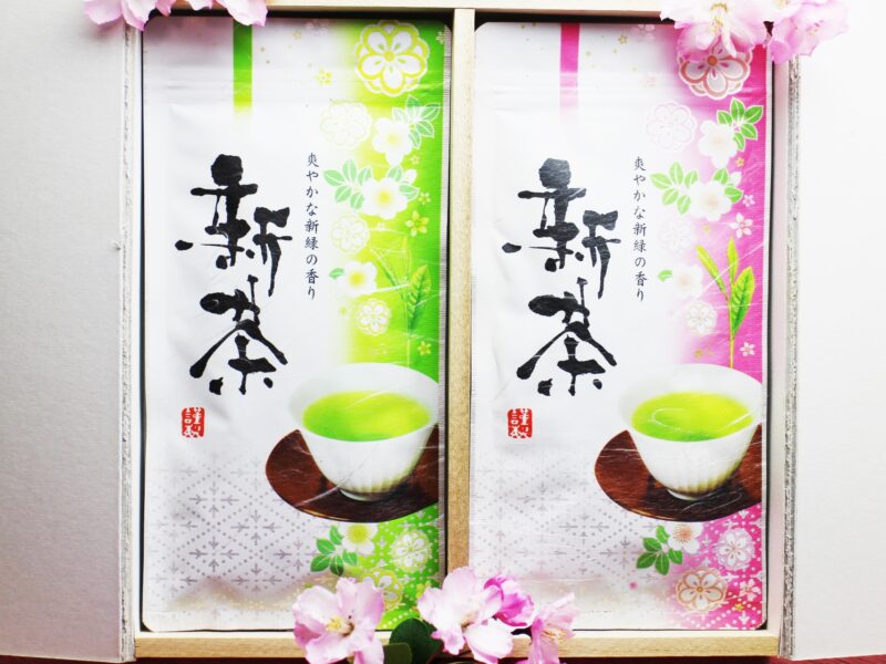 新茶詰合せ（静岡茶・鹿児島茶）２０２２年度 | お茶専門店 梅月園茶店